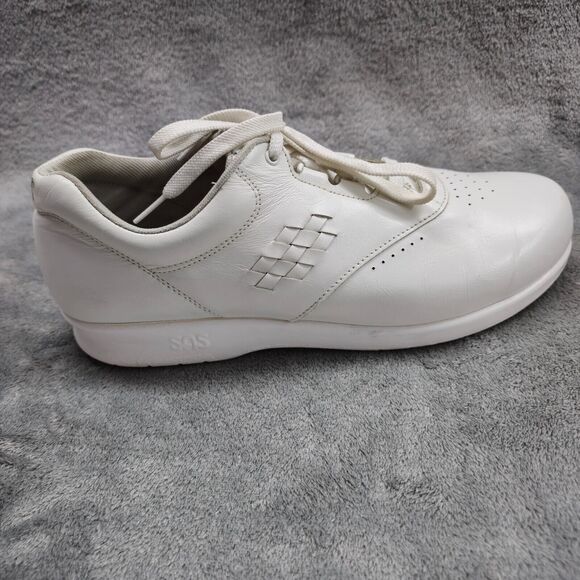 SAS Free Time Tripad Comfort Walking Shoes Women’s 10.5 M White Leather - Picture 7 of 13